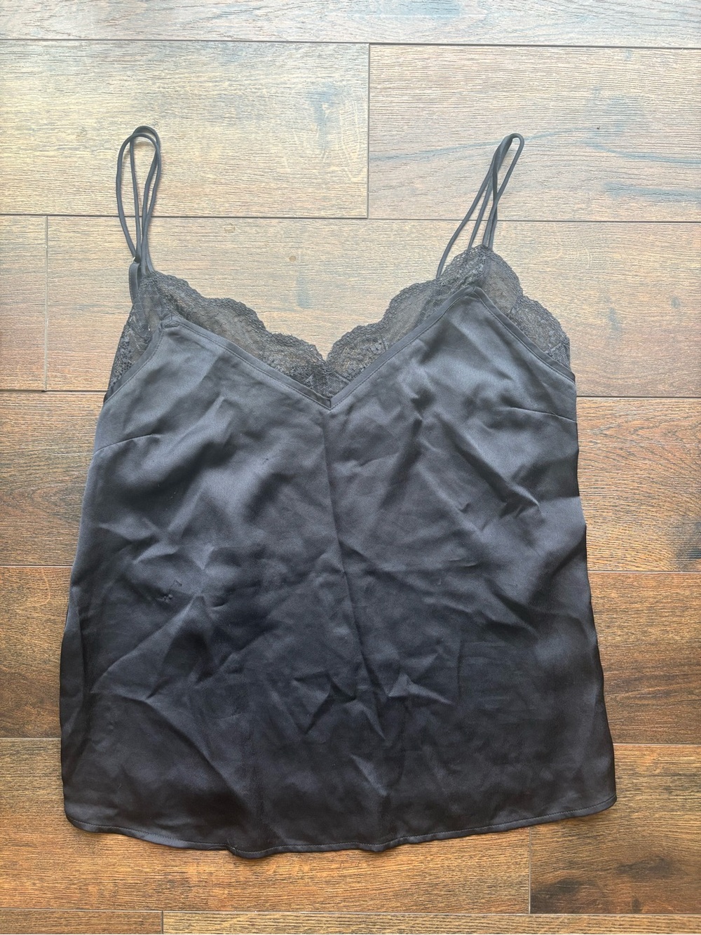 Abercrombie & Fitch Black Lace Trim Cami